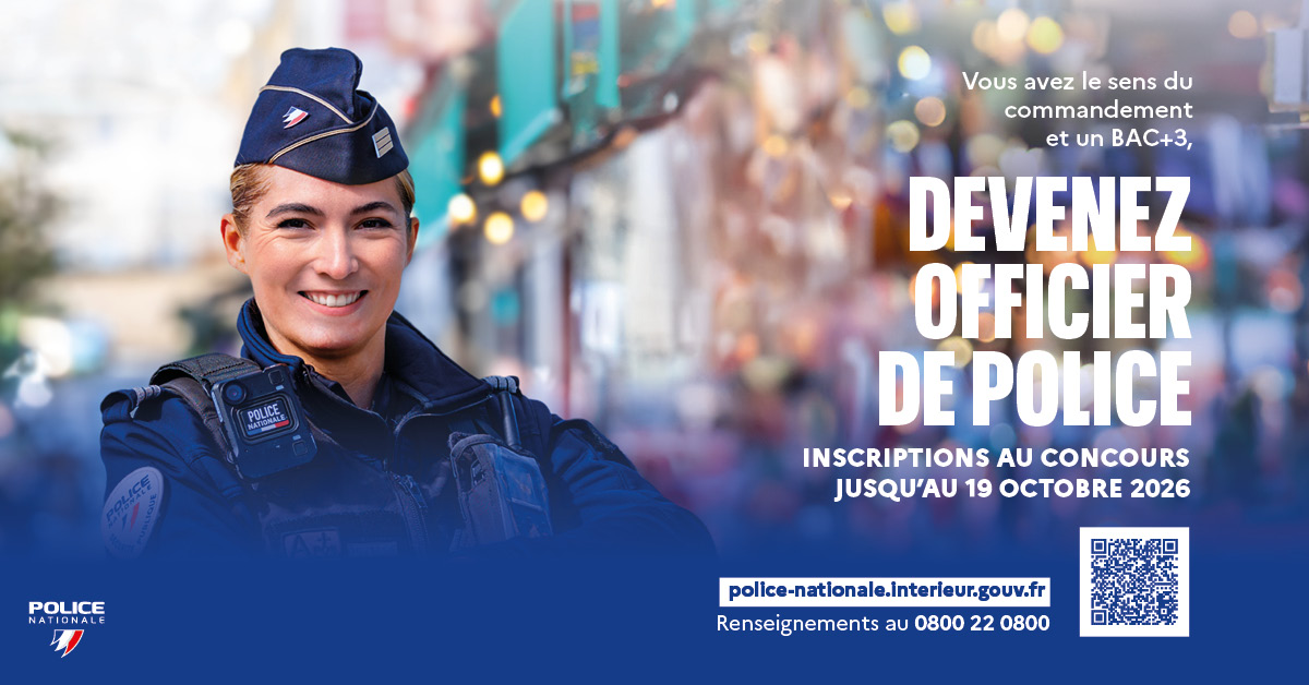 Devenez Officier de Police
